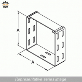 HAMMOND | CWJO8 | JOINER/EXTRA COUPLING - 8 X 8 - GALV