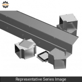 HAMMOND | CWST248NK | STRAIGHT SECTION W/O KO - 2.5 X 2.5 X