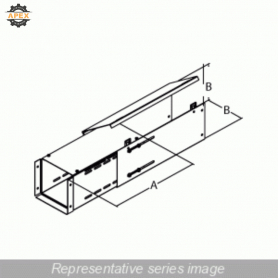 HAMMOND | CWTL12G | TELESCOPE FITTING - 12 X 12 - GALV