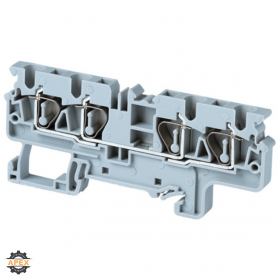 ALTECH | CX4/4 | DIN TERMINAL BLOCK |  SPRING |  4 CONN