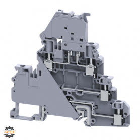 ALTECH | CYDLGF4L6-60V | DIN TERMINAL BLOCK |  SCREW |  FUSE