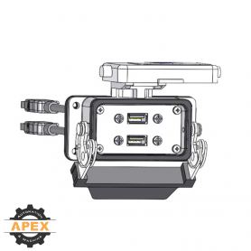 MENCOM | D-2USB-10-10LS | PANEL INTERFACE CONNECTOR