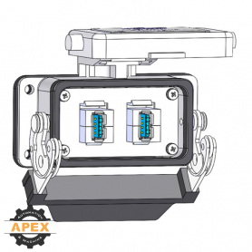 MENCOM | D-2USB-AFAF-10 | PANEL INTERFACE CONNECTOR