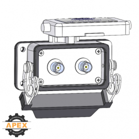 MENCOM | D-BNC-2-10LS | PANEL INTERFACE CONNECTOR