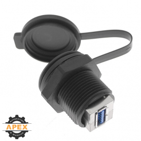 MENCOM | D-USB-AFAF-M25-PA | LOW PROFILE PORT ADAPTER