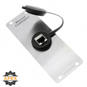 MENCOM | D24-RJ45S-M25-PA | PORT ADAPTER ETHERNET PLATE