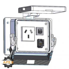 MENCOM | DAR-RJ45-R-32 | PANEL INTERFACE CONNECTOR