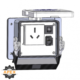 MENCOM | DAS-RJ45-5R-32 | PANEL INTERFACE CONNECTOR