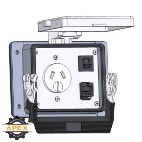 MENCOM | DAS-RJ45-R-32 | PANEL INTERFACE CONNECTOR