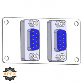 MENCOM | DB09-2-PL10 | PANEL INTERFACE CONNECTOR
