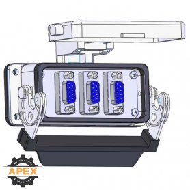 MENCOM | DB09-3-16LS | PANEL INTERFACE CONNECTOR