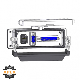 MENCOM | DB09-DB25-RJ45-24LS | PANEL INTERFACE CONNECTOR