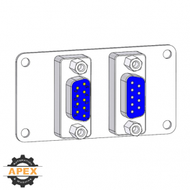 MENCOM | DB09-DB9F-PL10 | Panel Interface Connector