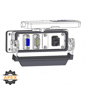 MENCOM | DB09-MDB9-RJ45-24 | PANEL INTERFACE CONNECTOR