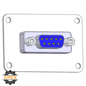 MENCOM | DB09-PL06 | PANEL INTERFACE CONNECTOR