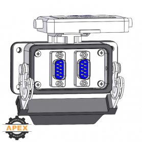 MENCOM | DB09M-2-10LS | PANEL INTERFACE CONNECTOR