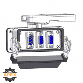 MENCOM | DB09M-2DB09-16 | Panel Interface Connector