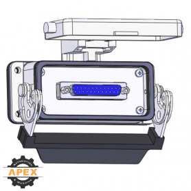 MENCOM | DB25-16LS | PANEL INTERFACE CONNECTOR