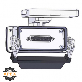 MENCOM | DB25-PC25-16LS | PANEL INTERFACE CONNECTOR