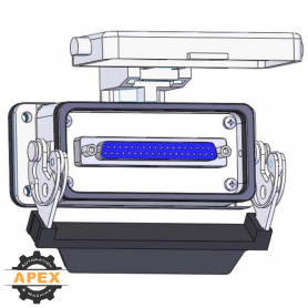 MENCOM | DB37-16LS | PANEL INTERFACE CONNECTOR