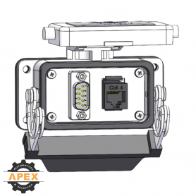 MENCOM | DBM09-RJ45-10LS | PANEL INTERFACE CONNECTOR