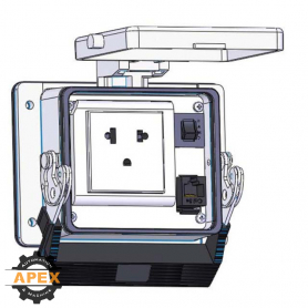 MENCOM | DBR-RJ45-R-32 | PANEL INTERFACE CONNECTOR