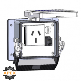 MENCOM | DCH2-RJ45-32 | PANEL INTERFACE CONNECTOR