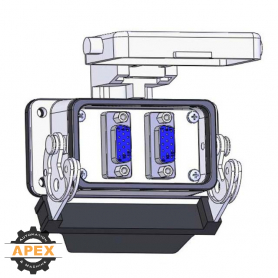 MENCOM | DDB15-2-10LS | PANEL INTERFACE CONNECTOR