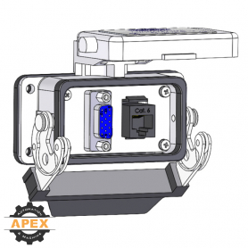 MENCOM | DDB15-RJ45-10LS | PANEL INTERFACE CONNECTOR