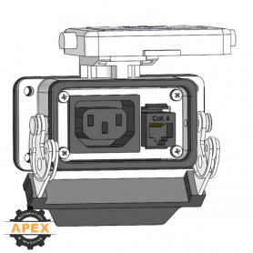 MENCOM | DEC-RJ45-10 | PANEL INTERFACE CONNECTOR