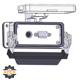 MENCOM | DH-DB9-8M-16LS | PANEL INTERFACE CONNECTOR