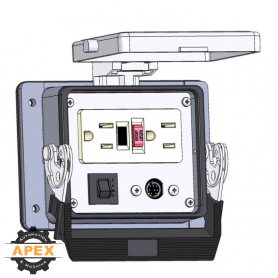 MENCOM | DHGF-8M-R-32 | PANEL INTERFACE CONNECTOR