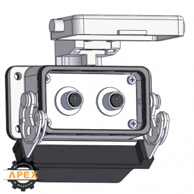 MENCOM | DM6-2-10LS | PANEL INTERFACE CONNECTOR