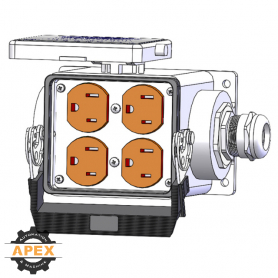 MENCOM | DP-2-P32 | PANEL INTERFACE CONNECTOR