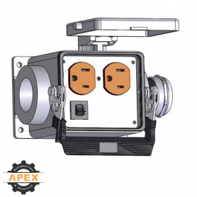 MENCOM | DP-5R-P32 | PANEL INTERFACE CONNECTOR