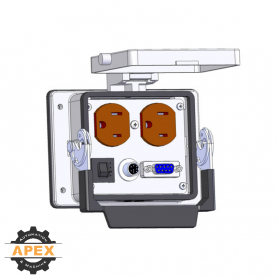 MENCOM | DP-DB9-8M-R-32 | PANEL INTERFACE CONNECTOR