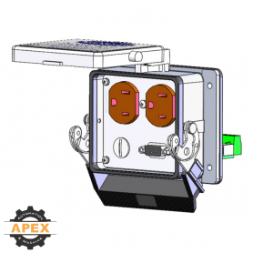 MENCOM | DP-DB9-PC9-NR-32 | Panel Interface Connector