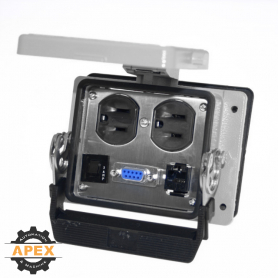 MENCOM | DP-DB9-RJ45-R-32 | PANEL INTERFACE CONNECTOR