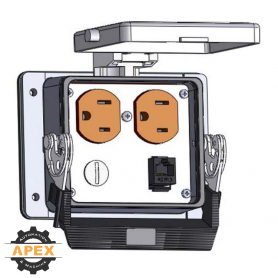 MENCOM | DP-RJ45-NR-32 | PANEL INTERFACE CONNECTOR