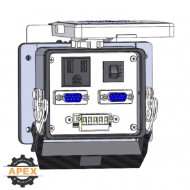 MENCOM | DP1-2DB9-DN-R-32 | Panel Interface Connector