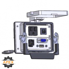 MENCOM | DP1-DB9-RJ45-USB-06-R-32 | INTERFACE CONNECTOR