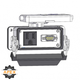 MENCOM | DP1-MDB9-16LS | PANEL INTERFACE CONNECTOR