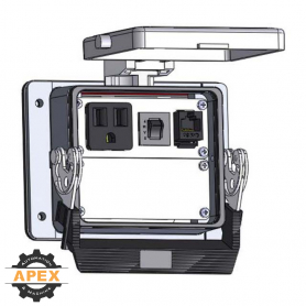 MENCOM | DP1-RJ45-R-32 | PANEL INTERFACE CONNECTOR