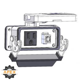 MENCOM | DP1-USB-BFAF-16LS | PANEL INTERFACE CONNECTOR