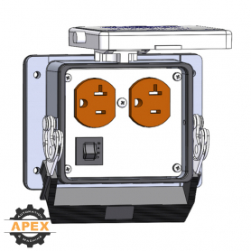 MENCOM | DP20-20R-32 | PANEL INTERFACE CONNECTOR