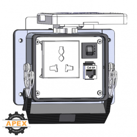 MENCOM | DUN-RJ45S-R-32 | PANEL INTERFACE CONNECTOR