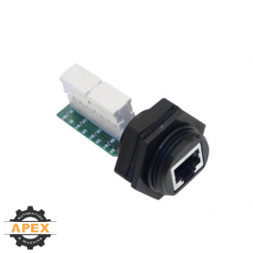 MENCOM | E45V3-8FR-110-M25 | INDUSTRIAL CAT 5E RJ45 ETHERNET