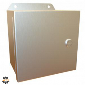 HAMMOND | EJ664SS | N4X ECLIPSE JUNIOR ENCL W/ PANEL - 6 X 6