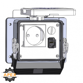 MENCOM | EP-RJ45-NR-32 | PANEL INTERFACE CONNECTOR