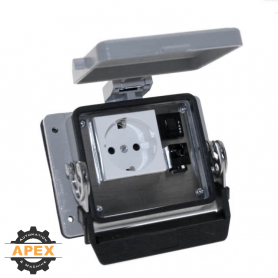 MENCOM | EP-RJ45-R-32 | PANEL INTERFACE CONNECTOR